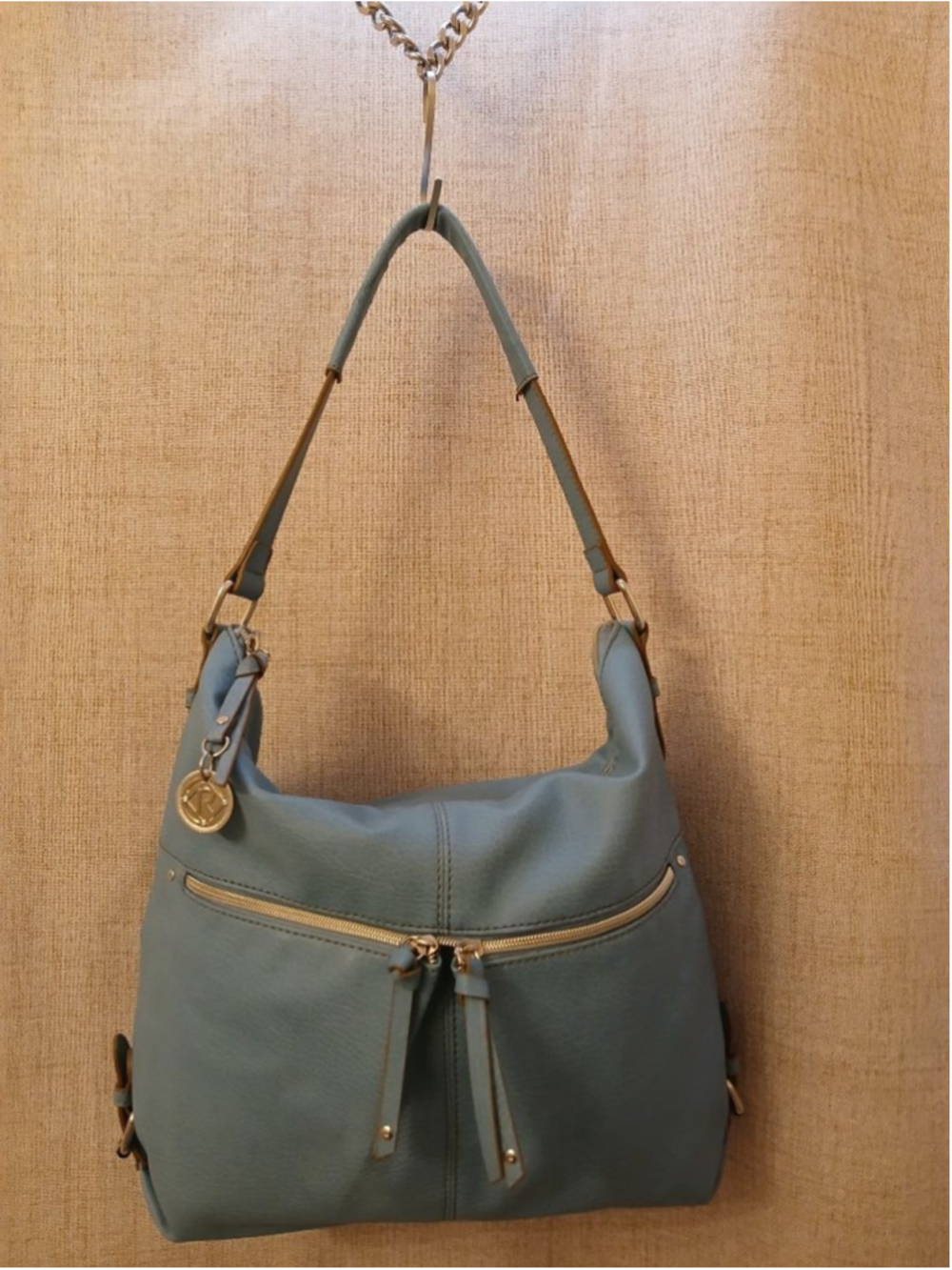 Relic Finley teal hobo crossbody bag